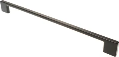 Immagine prodotto di Maniglia per mobili BA 256 mm, maniglia per cucina nera opaca, maniglia per mobile moderno