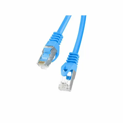 Produktbild von Lanberg PCF6-10CC-0100-B Netzwerkkabel Blau 1 m Cat6 F/UTP (FTP)