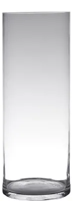 Produktbild von Hatchet Glasvase - Zylinder - Glas - transparent - 19 x 50 cm