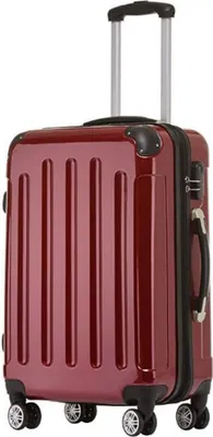 Produktbild von Beibye Hartschalen-Trolley XL - 75cm - 115/138L - Light - 4 Rollen - Dehnfalte - rot