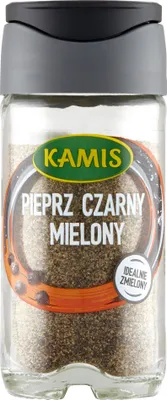 Produktbild von Kamis Schwarzer gemahlener Pfeffer 36 G