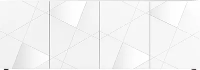 Produktbild von Sideboard mit 4 Türen - Weiß lackiert - CANTIANO