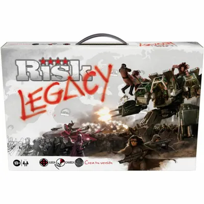 Zdjęcie produktu dla Hasbro - Akcesorium do gry planszowej Hiszpański Risk Legacy, oficjalny produkt