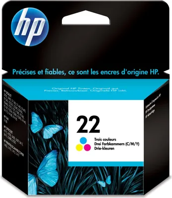 Immagine prodotto di HP 22 Tri Color Original Ink Cartridge Cartuccia d'Inchiostro 1 pz Resa Standard Ciano Magenta Giallo