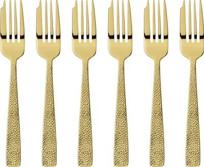 Produktbild von Sambonet Siena Edelstahl/PVD Gold Kuchengabeln Set 6