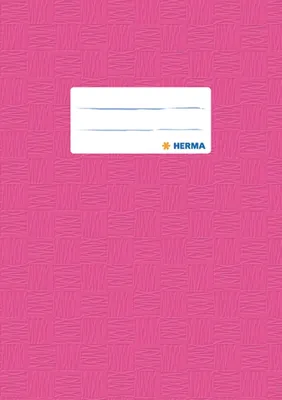 Produktbild von Heftschoner A5 PP pink gedeckt Packung mit 25 Stück
