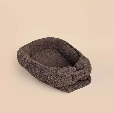 Productafbeelding van Benni & Ninni Teddy Babynest Bruin – Zacht Babynestje voor Baby’s en Pasgeborenen