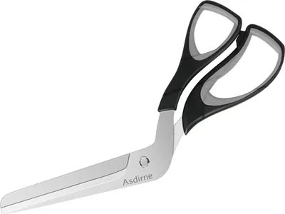 Immagine prodotto di Asdirne forbici per pizza con lama affilata in acciaio inox, per uso alimentare, 27CM