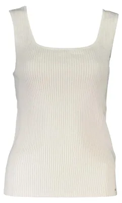 Immagine prodotto di Tommy Hilfiger - Top senza maniche da donna, scollo quadrato NA177 (M) (Ecru)