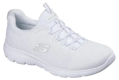 Produktbild von Skechers Damen-Sneaker-Slipper SUMMITS - SUMMER BLUSH Weiß, Farbe:weiß, EU Größe:39