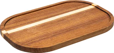 Image de Assiette « vie sauvage » 30 x 20 cm en bois d'acacia - SG Secret de Gourmet