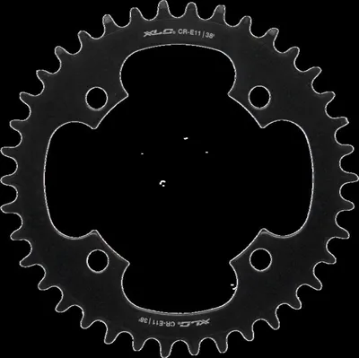 Produktbild von XLC E-Bike Kettenblatt für Mittelmotor Stahl BCD 104mm, 38 Zähne, 198g