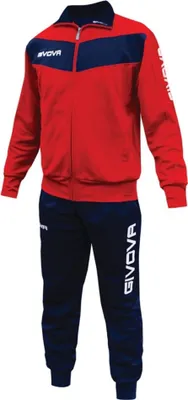Produktbild von XL rot/navy (rosso/blu)| Givova Tuta Visa Trainingsanzug