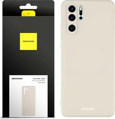 Image de Coque en silicone SPACECASE Coque en silicone pour Huawei P30 Pro Beige