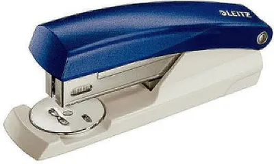 Produktbild von LEITZ Heftgerät Nexxt 5501 Heftleistung: 25 Blatt blau inkl. 200 Heftklammern