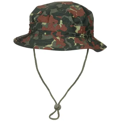 Produktbild von Boonie Outdoor Hut oder Buschhut aus Rip Stop, flecktarn S