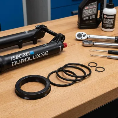 Immagine prodotto di SR Suntour Kit guarnizioni aria Durolux36 / Durolux36 Boost, nero (1 set)