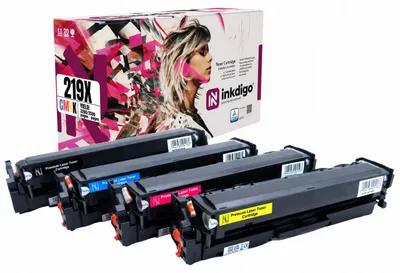 Produktbild von Inkdigo Tonerset W2190-2193X ohne Chip für HP Color LaserJet Pro 3202dn, 3202dng, 3202dw, 3202dwe – CMYK,, KI-generiertes Bild