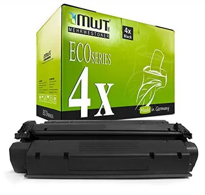 Mehrwegtoner 4x Tonerkartusche kompatibel mit HP Q2624A Schwarz – Produktansicht 1