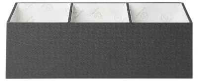 Produktbild von Exacompta 68601E Schreibtisch-Organizer, 4 Fächer, 11,5x27,7x14,7 cm, Office by me - Schwarz