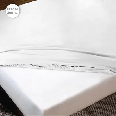 Obrázek produktu pro Prostěradlo Hosteline IRIS PREMIUM White Jednolůžková matrace