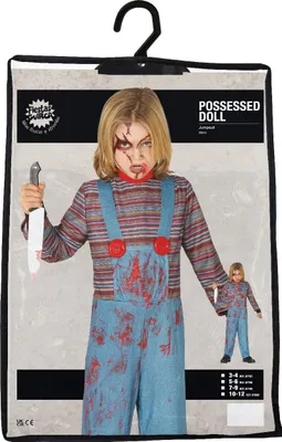 Obrázok produktu pre Fiestas Guirca, S.L. Detský kostým Chucky Possessed L-(10-12 rokov) FIESTAS GUIRCA