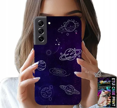 Produktbild von Fall Für Samsung Galaxy S21 - Kosmos Planeten Sterne Galaxie Muster