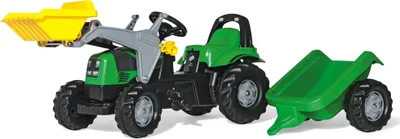 Produktbild von trettraktor mit Anhänger RollyKid Deutz-Fahr 5115 G TB