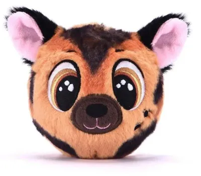 Produktbild von Bouncibles Ziko, ein 8 cm großer, brauner Plüschhund