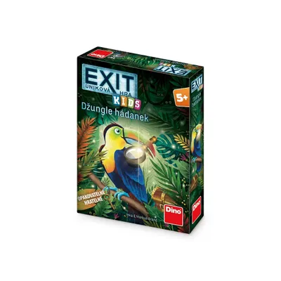 Obrázek produktu pro Dino Exit úniková hra pro děti: Džungle hádanek