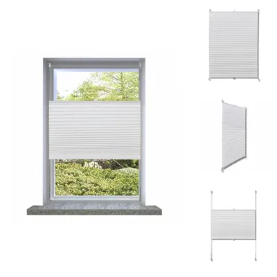 Immagine prodotto di vidaXL Tende plissettate 40×100 cm bianche - Tende e tende a rullo
