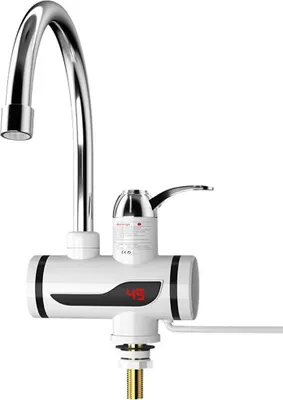 Produktbild von Küchenarmatur - Einhebel 2-Loch - Warm-/Kaltwasser - Schwenkbarer Auslauf - Polierter Edelstahl - Keramikkartusche - Silber