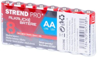 Zdjęcie produktu dla Baterie Pile Strend Pro, typ LR6, 8 sztuk, AA