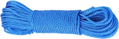 Produktbild von Robustes Geflochtenes Seil, 20 m Fahnenseil für Fahnenmast und Wäscheleine aus Nylon