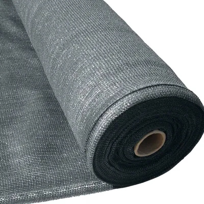 Imagen del producto de Toldo solar de HDPE, 150 g/m², 1,8 x 10 metros, proporciona un 90% de sombra, ideal para jardín y balcón