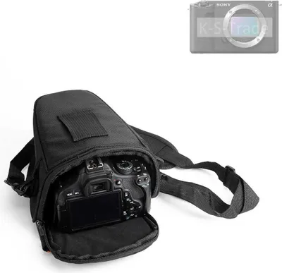 Produktbild von K-S-Trade Kameratasche Fototasche Schultertasche Umhängetasche kompatibel mit Sony ZV E1 Colt  für Systemkameras Schutzhülle bag Zubehörtasche