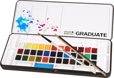 Zdjęcie produktu dla Daler Rowney Graduate Zestaw farlowych 38 szt