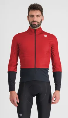 Obrázek produktu pro SPORTFUL Větruodolná cyklistická bunda - TOTAL COMFORT - Červená/černá M