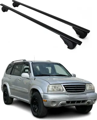 Produktbild von Dachträger Grundtäger für Suzuki Grand Vitara mk1 1998-2005 75kg Metall Schwarz
