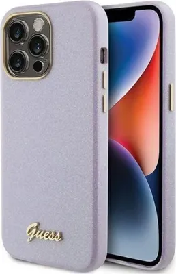Obrázek produktu pro Pouzdro Guess GUHCP15LPGMCSL pro iPhone 15 Pro 6,1", fialové, fialové