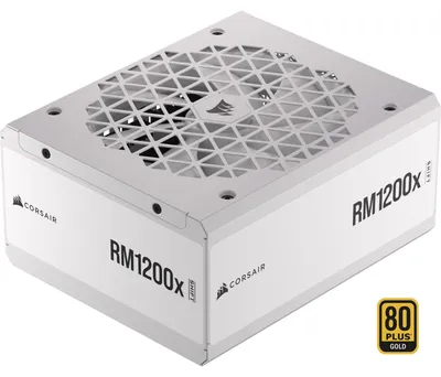 Produktbild von Corsair RM1200x SHIFT White, PC-Netzteil, (1x 12-Pin High Power GPU