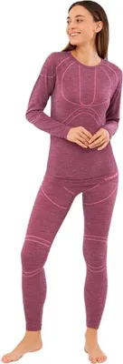 Produktbild von Viking Lana Pro Merino Funktionsunterwäsche-set Rosa 2XL Damen Rosa 2XL