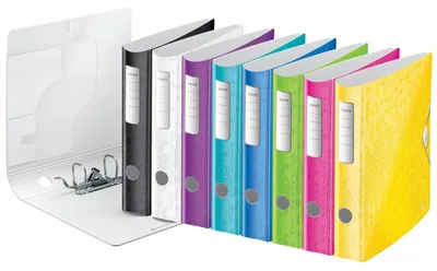 Produktbild von Ordner Active Wow A4 60mm Polyfoam sortiert Packung mit 5 Stück