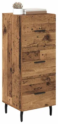 Obrázek produktu pro vidaXL Příborník z regenerovaného dřeva 34 x 34,5 x 90 cm materiál na bázi dřeva