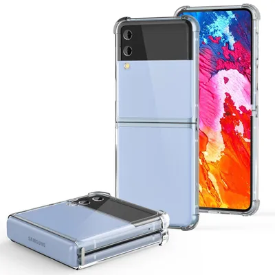 Obrázok produktu pre Puzdro pre Samsung Galaxy Z Flip4 Clear Anti-Scratch Hard Cover Protective Cover