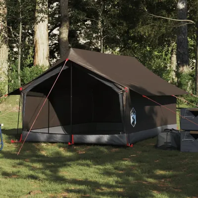 Produktbild von Design Campingzelt 2 Personen Braun Wasserdicht, Campingzelte 2024 Neu