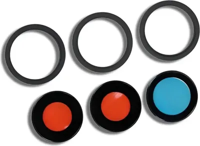 Produktbild von Ersatz Kameralinse mit Rahmen für Apple iPhone 16 Pro, 16 Pro Max (A3293, A3296) Schwarz