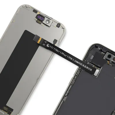 Produktbild von Clappio, LCD Test Flexkabel für iPhone Air Schnelldiagnose, Schwarz