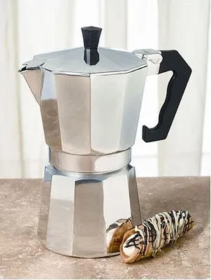 Produktbild von Verk 07004 Mokkakanne für 9 Tassen, 450ml - silber