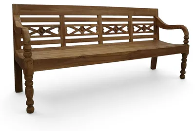 Produktbild von Holzbank 4-Sitzer | 190 cm | Teakholz